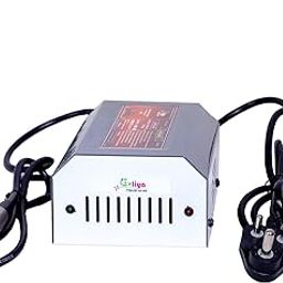 EVLIYA EV SCOOTY & Bike Chargers 48 Volt / 6 Amp / 59Volt Auto Battery Cutt-Off (Hero Type Connector) with Led Endication (Lithuim Battery Charger) Suitable for All e-Vehicles-29