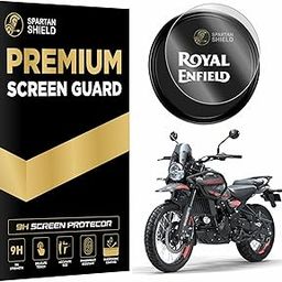 Spartan Shield Digital Meter Screen Protector For ROYAL ENFIELD HIMALAYAN 450 || Anti Scratch || Water Resistant || HD Clarity || HIMALAYAN450 4 INCH TFT Display Cluster Guard [Not Tempered Glass]-9