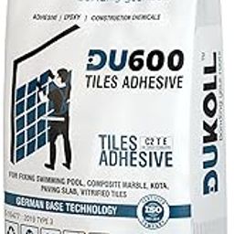 Dukoll DU600 Tiles Adhesive for Swimming Pool, Marble, Vitrified Tiles, 20 kg-image-49