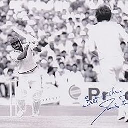 Original Autographed Photo of Indian Cricketer Sandeep Patil-image-71