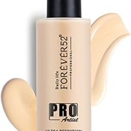 Forever52 Daily Life Pro Artist Ultra Definition Liquid Foundation-60Ml(French Toast-04,Fair To Mediium Skin Tone)Matte & Poreless Long-Lasting Full Coverage Foundation For Women-image-8