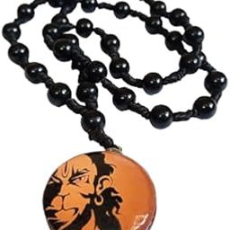 HANUMAN/PENDENT/BLACK BEADS CRYSTAL CHAIN/FOR (MEN & BOYS)-image-10
