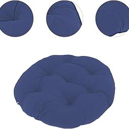 UJEAVETTE Hanging Egg Chair Cushion Decor Rocking Chair Cushion for Sofa Patio Balcony Deep Blue-image-70
