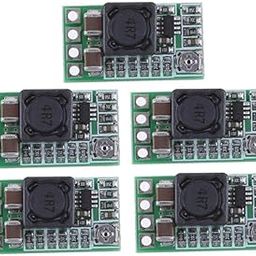 UJEAVETTE 5Pcs Mini DC DC Buck Converter DC 4.5-24V to 5V 3A Power Supply-image-50