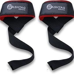 Hashtag Fitness Weightlifting straps for grip,gym straps for Weight lifting straps soft wrist padded, wrist straps, deadlift strap, pull up straps, cotton wrist support-picture-31