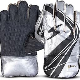 RMAX Rubber & PVC Cricket Wicket Keeping Gloves - Durable Construction, Superior Grip, High-Density Finger Protection, Ergonomic Design for Enhanced Flexibility and Comfort, (Senior)-image-30