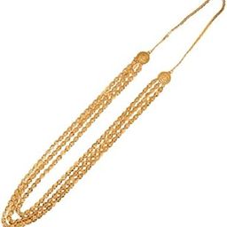 Traditional Golden Poha 3 Layer Haar || pohe necklaceBy shrungarika-image-13