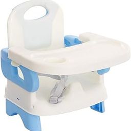 LAFILLETTE Baby Booster Feeding Chair with Removable Tray and Safety Belt for Infants and Toddlers, Folding Portable Booster Seat for Indoor/Outdoor Use (Blue)-picture-13