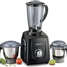 Sujata MG 01 The New Generation Mixer Grinder (3 Jars) ABS, Black, 1000 Watts-picture-18