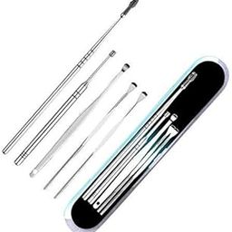 VINAYAK UR NEEDS Stainless Steel Effective Ear Wax Cleaner Kit with a Storage Box - Set of 5 | Remover Tool | Comfortable Ear Wax Picker | Ear Wax Cleaner for Baby and Adults-image-69