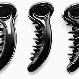 pmw - Success Black Plastic Small Solid Banana Hair Clips/Clutcher for Women -Pack of 6pcs-image-32