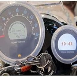 GadiBIke Screen Protector Speedometer Cover Cap Compatible with Royal Enfield Meteor 350-22