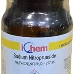 ICHEM Sodium Nitroprusside (25GM) Assay 99% Min (Lab use only)-image-82