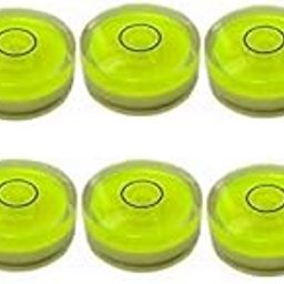 Utoolmart 12×6mm Bubble Spirit Level Degree Mark PMMA Circular Bullseye Level Measuring Instruments Spirit Level Inclinometers 2pcs-picture-11