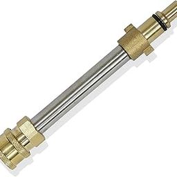 Nirali Brass Pressure Washer Gun Adapter to 1/4" Quick Connect Fitting lavor, Extension Rod for High Pressure Washer Automobile Car Washing-30