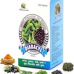 NID Diabacyl Tablets Herbal Preparation for Diabetes (100 Tablets)-image-24