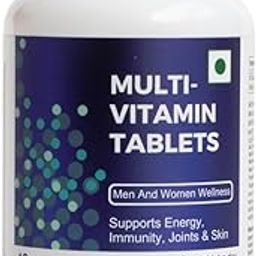 ElectroFizz Multivitamin For Men&Women With Omega3,Probiotics,Vitamin C,D&E,Zinc,Ginseng,Multiminerals For Immunity,Energy,Stamina,Antioxidants,Hair&Skin,Clinically Tested Ingredients- 60 Tablets-image-38