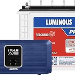 Luminous Inverter & Battery Combo (Zolt 1100 Pure Sine Wave 900VA/12V Inverter with RC25000 PRO Tall Tubular 200Ah Battery) for Home, Office & Shops-image-78