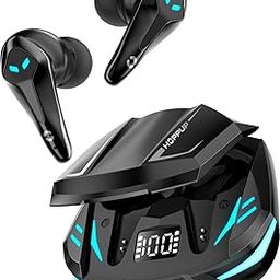 HOPPUP Predator Xo3 Gaming Earbuds with 35MS Low Latency, 13MM Drivers & 50H Playtime Bluetooth (Black, True Wireless)-29