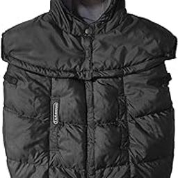 7 A.M. Enfant Winter Baby Carrier Cover-Pookie Poncho 3 In 1 Universal Fit For Ergobaby 360,Baby Bunting Bag Fits Over Car Seats And Strollers,Grows With Child,Black(0-3T)-image-17