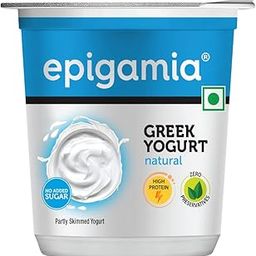 Epigamia Natural Greek Yogurt, 400 g |Zero Added Sugar | Zero Preservatives | Low Fat, high Protein-24