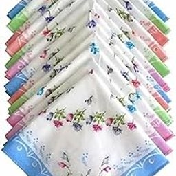 Womens,Ladies,Kids Handkerchief, Rumal, Hanky, Hankies, 100% Cotton Premium Collection Handkerchiefs, Soft Cotton Hand Kerchiefs, Handkerchiefs for Women,Ladies,Kids-image-34