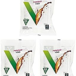 Tgl Co. The Good Life Company Hario 02 100-Count Coffee White Paper Filters, 3-Pack Set (Total Of 300 Sheets) (Japan Import)-15
