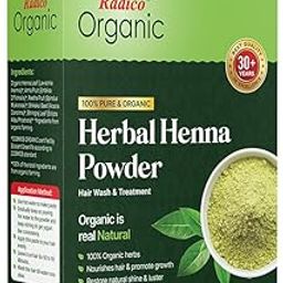 Radico Organic Herbal Henna Hair Treatment Powder - 100% Organic, 100% Natural Herbs For Soft, Shiny & Healthy Hair, Anti Hair Loss, Repair & Nourish Damaged Hair, Prevents Dandruff & Hair Thinning-image-74