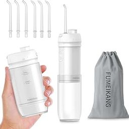 FUMEIKANG Water Dental Flosser Teeth Pick Cordless Rechargeable Oral Irrigator Travel Irrigator Cleaner-57