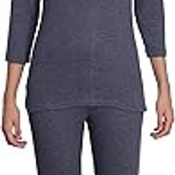 Women Cotton Blend Thermal Top and Pyjama Set (Pack of 1 Set)-picture-22