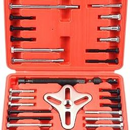 CALANDIS™ 46 Pieces Steering Wheel Puller Multifunctional Harmonic Balancer Puller Set | Pullers Extractors | Hand Tools-image-77