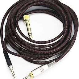 NewFantasia Replacement Audio Upgrade Cable Compatible with Audio-Technica ATH-M50xBT, ATH-AR3BTBK, ATH-SR50BT, ATH-ANC9, ATH-ANC7B, ATH-SR5BTBK, ATH-S700BT Headphones 2meters/6.6ft-32