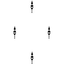 Comet Busters Black Fancy Bindis (BIN1341)(13mm)-picture-5