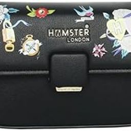 Millionaire Victoria Crossbody Bag for Women/Girls - Black-image-16