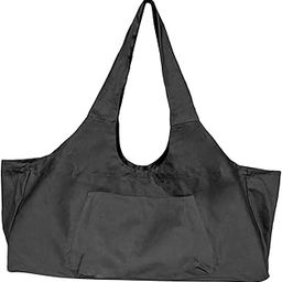 ATORSE Canvas Yoga Mat Bag for Men Training Sport Gymtas Travel Carry On Camping Black-image-23