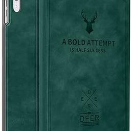 Robustrion Cover for iPad 11th Generation (A16) / 10th Generation Cover Case (2025/2022), Deer Pattern Flip Case Cover for iPad 11th Gen 11 inch / 10th Gen 10.9 inch [Auto Sleep Wake] - Dark Green-19