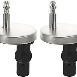 Soft Close Toilet Seat Hinges – Replacement Hydraulic Dampers for Slow Closing Toilet Seat Covers, Universal Fit (Set of 2) (45 mm Double Cut)-image-32