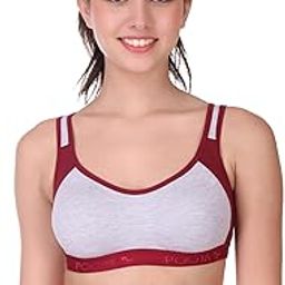 Full Coverage Seamless Breathable & Comfort Sports Bra for Womens Pack of 1-image-14