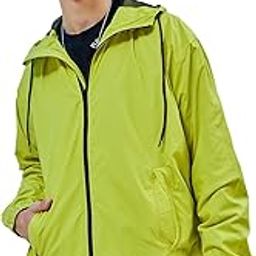 Men's Nylon Standard Length A-Line Coat-picture-22