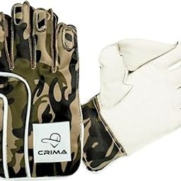 CRIMA Combat Wicket Keeping Gloves-Leather,Rubber(Palm Grips) –Professional,Youth,Adult-image-15
