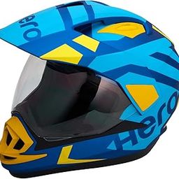 Hero Genuine Helmet Armando Series Motocross Rowdy |Medium| Dark Blue-12