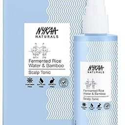 Nykaa Naturals Fermented Rice Water & Bamboo Hydrating Scalp & Hair Serum, 50ml| Scalp Tonic| With Collagen| Prevents Scalp Dryness| Nourishes the Scalp| Suitable for All Hair Types-image-27