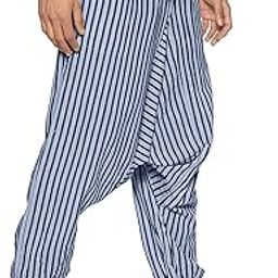 Men's Women's Recycled Cotton Hippie Boho Eco-Friendly Yoga Baggy Maternity Harem(Free Size - 28 to 40 Inches Elastic Waist)-image-13