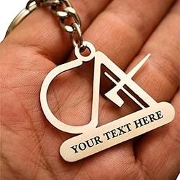 Chartered Accountant - CA Personalized Keychain - Stainless Steel Customizable Engraved Key Ring with Names - Best Gift For CA-52