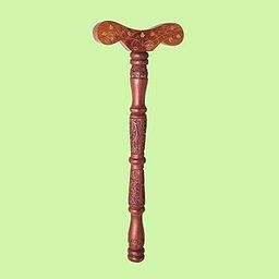 Kiddly Mart Wooden Staff - for Improved Breath Flow in Nostrils and for Yoga Practices| Yoga Stick| Yoga Danda| Yoga Practice Stick (Cargo)-image-16