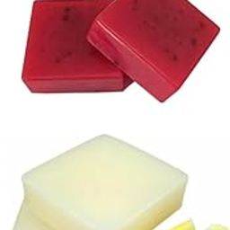 Handmade Organic Soap Set, Beetroot soap & Shea butter soap, Cold pressed oil soaps for Dry skin problems/Deep Hydration, Moisturization/Glowing skin - 2 pieces (Each 100gm)-42