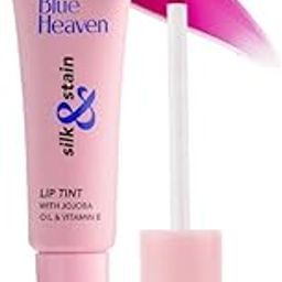 Blue Heaven Silk & Stain Lip Tint, With Jojoba Oil & Vitamin E, Long Lasting, Non Sticky, Transfer Proof Formula, Natural Finish, Raspberry Love,8ml-image-86