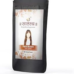 Natural Ayurvedic Brown Hair Color | Ammonia Free | Long & Shiny Hair | No Bleach | 100% Organic-picture-31