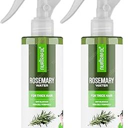 Nuatrafol Rosemary Water Spray for Hair Growth | 100% Pure & Natural Mist | Adds Shine | Helps Reduce Hairfall | Strengthens | All Hair Types (100ml Pack of 2)-image-83