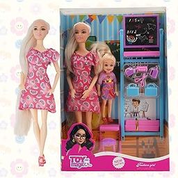 ToyMagic Teacher Set Doll | Realistic Classroom Playset with Teacher Doll, Accessories, and School Props | Imaginative Role Play for Kids Ages 3+ | Educational Toy Gift for Boys & Girls-image-11